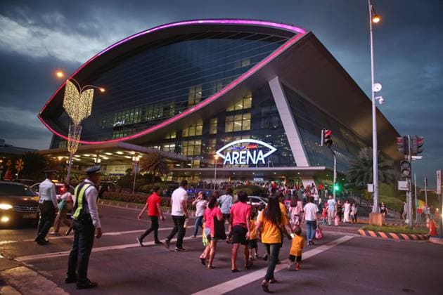 MOA arena Mall of Asia arena in Manila 01 01 2018