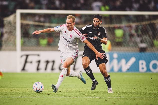 Football, CL Qualifiers, Qarabag Agdam - Rakov Czestochowa