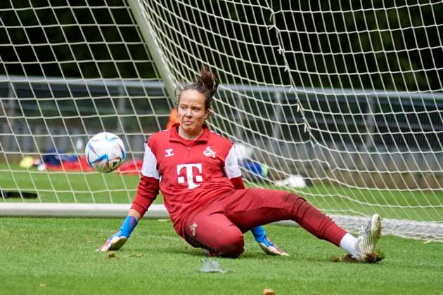 COLOGNE, GERMANY - 2 August, 2023: Practice of 1.FC Koeln Frauen  Copyright: xVITALIIxKLIUIEVx