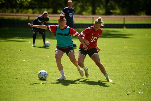 COLOGNE, GERMANY - 2 August, 2023: Practice of 1.FC Koeln Frauen  Copyright: xVITALIIxKLIUIEVx