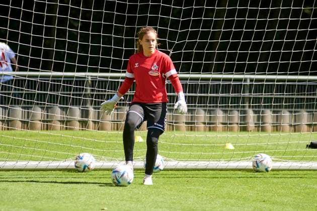 COLOGNE, GERMANY - 2 August, 2023: Practice of 1.FC Koeln Frauen  Copyright: xVITALIIxKLIUIEVx