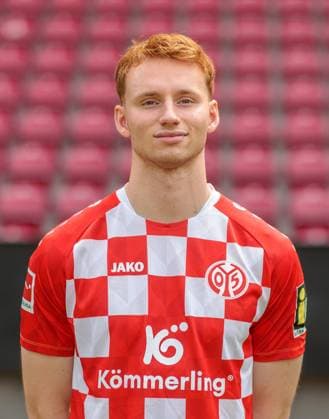 Football Official Portrait 1 FSVMainz 05, 1 FSV Mainz 05, Bundesliga season 2023 2024, Sepp van den Berg ,