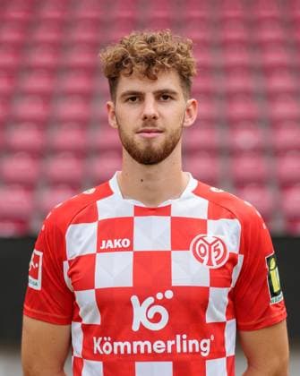 Football Official Portrait 1 FSVMainz 05, 1 FSV Mainz 05, Bundesliga season 2023 2024, Anton Stach,