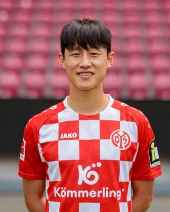 Football Official Portrait 1 FSVMainz 05, 1 FSV Mainz 05, Bundesliga Season 2023 2024, Jae Sung Lee,