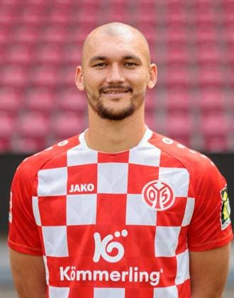 Football Official Portrait 1 FSVMainz 05, 1 FSV Mainz 05, Bundesliga season 2023 2024, Ludovic Ajorque,