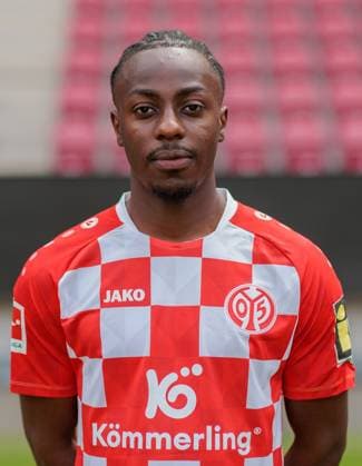 Football Official Portrait 1 FSVMainz 05, 1 FSV Mainz 05, Bundesliga season 2023 2024, Merveille Papela,
