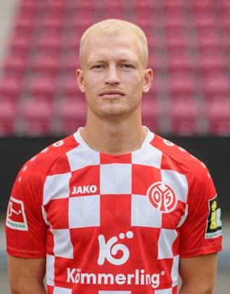 Football Official Portrait 1 FSVMainz 05, 1 FSV Mainz 05, Bundesliga Season 2023 2024, Andreas Hanche Olsen,