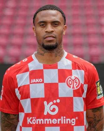 Football Official Portrait 1 FSVMainz 05, 1 FSV Mainz 05, Bundesliga season 2023 2024, Delano Burgzorg,