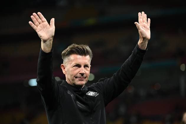 WWC23 KOREA GERMANY, Colin Bell, Head Coach of Korea Republic is seen after the FIFA Women s World Cup 2023 soccer match between Korea and Germany at Brisbane Stadium in Brisbane, Thursday, August 3, 2023. ( NO ARCHIVING, EDITORIAL USE ONLY, NO USE IN BOOKS WITHOUT CONSENT BRISBANE QUEENSLAND AUSTRALIA  Copyright: xDARRENxENGLANDx 20230804001827260625