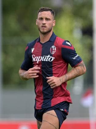 UTRECHT - Marko Arnautovic of Bologna FC during the friendly match between FC Utrecht and Bologna FC at sports complex Zoudenbalch on August 2, 2023 in Utrecht, Netherlands. AP Dutch Height Pre-Season Friendly 2023 2024 xVIxANPxSportx xGerritxvanxKeulenxIVx 474861027 originalFilename: 474861027.jpg