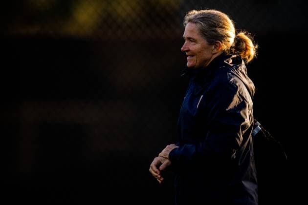 230804 Head coach Hege Riise of Norway at a training session during the FIFA Women s World Cup on August 4, 2023 in Wellington Photo Jon Olav Nesvold BILDBYRAN COP 217 JE0068 fotboll soccer fotball fotbolls vm verdensmästerskap vm fifa womens world cup träning practice training norge norway day 16 dam bbeng  Copyright: JONxOLAVxNESVOLD BB230804JE031