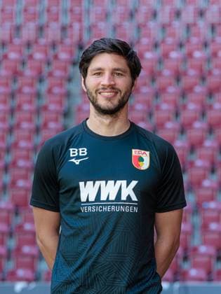 Benedikt Brust FC Augsburg 1 BL, portrait date 2023 2024