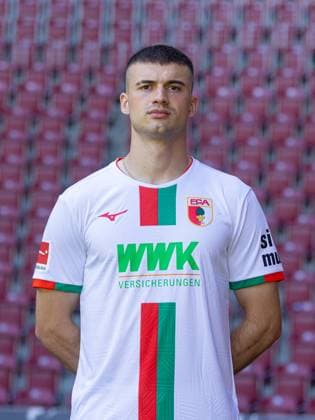 Jozo Stanic FC Augsburg 1 BL, portrait date 2023 2024