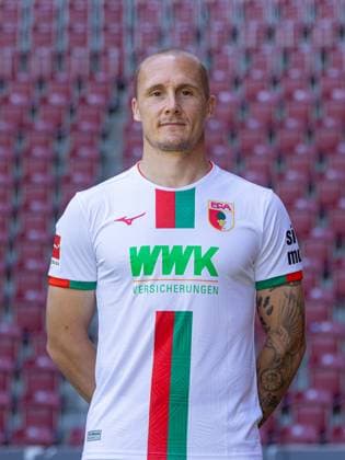 Sven Michel FC Augsburg 1 BL, portrait date 2023 2024