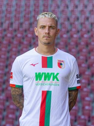 Phillip Tietz FC Augsburg 1 BL, portrait date 2023 2024