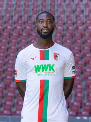 Patric Pfeiffer FC Augsburg 1 BL, portrait date 2023 2024