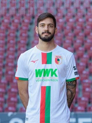 David Colina FC Augsburg 1 BL, portrait date 2023 2024