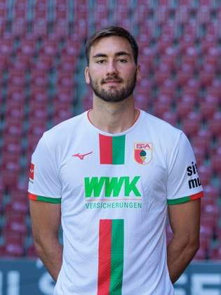 Dion Drena Beljo FC Augsburg 1 BL, portrait date 2023 2024