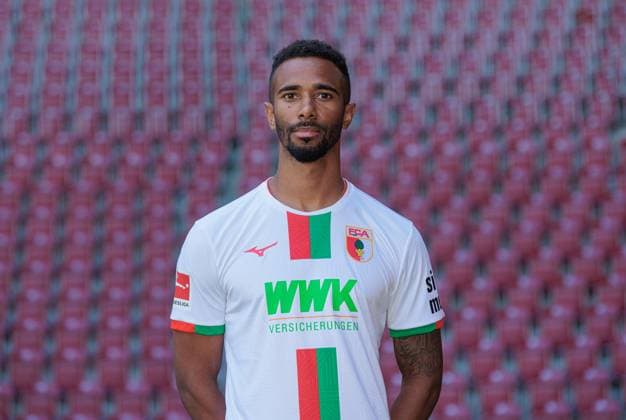 Noah Sarenren Bazee FC Augsburg 1 BL, portrait date 2023 2024