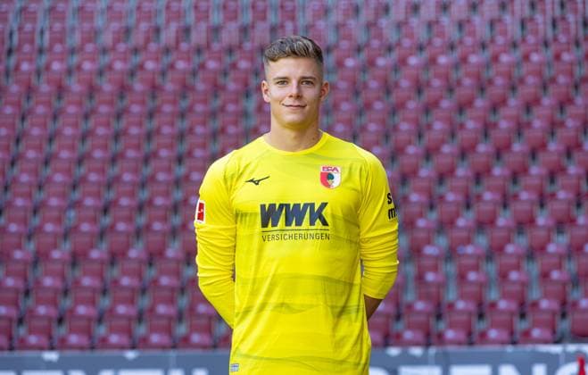 Finn Dahmen FC Augsburg 1 BL, portrait date 2023 2024
