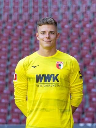 Finn Dahmen FC Augsburg 1 BL, portrait date 2023 2024