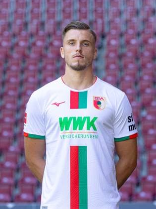 Ermedin Demirovic FC Augsburg 1 BL, portrait date 2023 2024