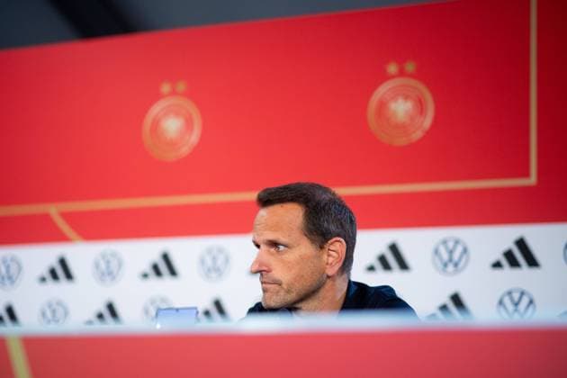 Panagiotis Joti Chatzialexiou Germany, Sporting Director National Teams , AUS, Press Conference DFB Womens National Team Germany, FIFA Womens World Cup Australia 2023, 05 08 2023 AUS, Press Conference DFB Womens National Team Germany, FIFA Womens World Cup Australia 2023, 05 08 2023 Wyong Copyright: xEibner-Pressefoto Memmlerx EP_MMR