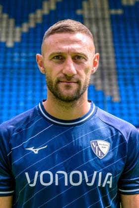 Ivan Ordets VfL Bochum 1 BL, portrait date 2023 2024 Bochum Vonovia Ruhrstadion North Rhine Westphalia Germany Team2