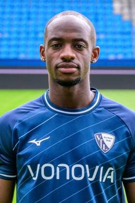 Christopher Antwi Adjei VfL Bochum 1 BL, portrait date 2023 2024 Bochum Vonovia Ruhrstadion North Rhine-Westphalia Germany Team2