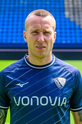 Jacek Goralski VfL Bochum 1 BL, portrait date 2023 2024 Bochum Vonovia Ruhrstadion North Rhine Westphalia Germany Team2