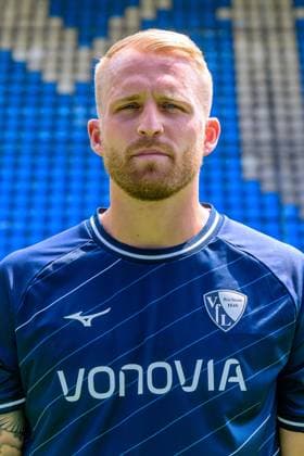 Philipp Hofmann VfL Bochum 1 BL, portrait date 2023 2024 Bochum Vonovia Ruhrstadion North Rhine Westphalia Germany Team2
