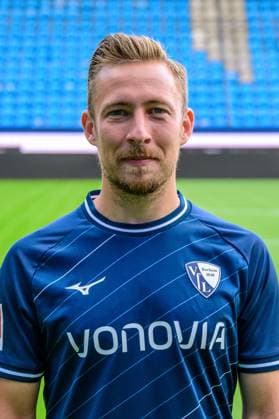 Felix Passlack VfL Bochum 1 BL, portrait date 2023 2024 Bochum Vonovia Ruhrstadion North Rhine Westphalia Germany Team2
