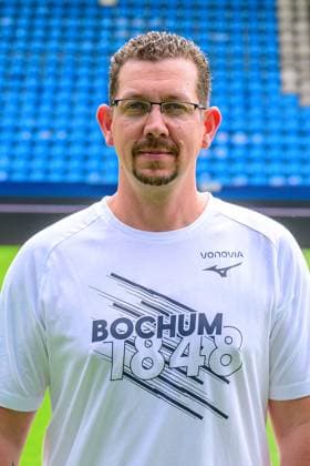 Markus Eggers stuff keeper VfL Bochum VfL Bochum 1 BL, port date 2023 2024 Bochum Vonovia Ruhrstadion North Rhine Westphalia Germany Team2