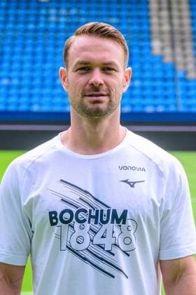 Björn Kadlubowski Rehatrainer VfL Bochum VfL Bochum 1 BL, Porträttermin 2023 2024 Bochum Vonovia Ruhrstadion North Rhine Westphalia Germany Team2