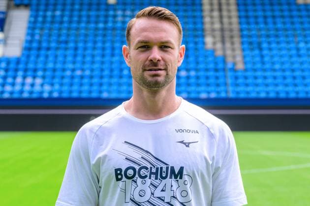 Björn Kadlubowski Rehatrainer VfL Bochum VfL Bochum 1 BL, Porträttermin 2023 2024 Bochum Vonovia Ruhrstadion North Rhine Westphalia Germany Team2