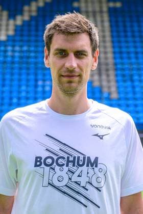 Niklas Hornete video analyst VfL Bochum VfL Bochum 1 BL, portrait date 2023 2024 Bochum Vonovia Ruhrstadion North Rhine Westphalia Germany Team2