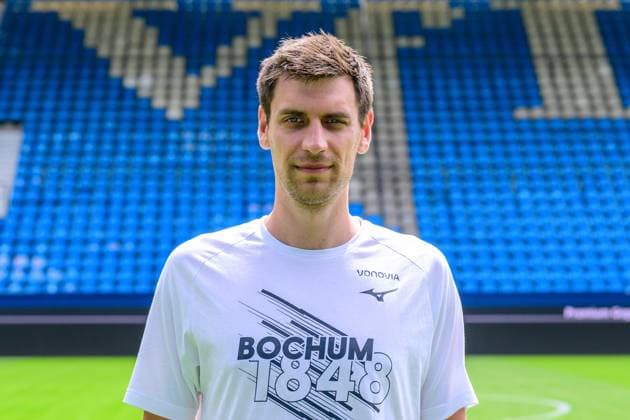 Niklas Hornete video analyst VfL Bochum VfL Bochum 1 BL, portrait date 2023 2024 Bochum Vonovia Ruhrstadion North Rhine Westphalia Germany Team2