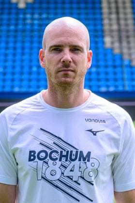 Marius Kirmse nutritional counseling VfL Bochum VfL Bochum 1 BL, portrait date 2023 2024 Bochum Vonovia Ruhrstadion North Rhine Westphalia Germany Team2