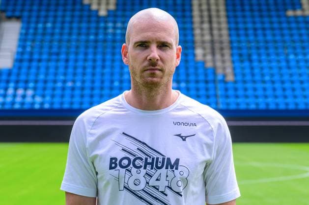 Marius Kirmse nutritional counseling VfL Bochum VfL Bochum 1 BL, portrait date 2023 2024 Bochum Vonovia Ruhrstadion North Rhine Westphalia Germany Team2
