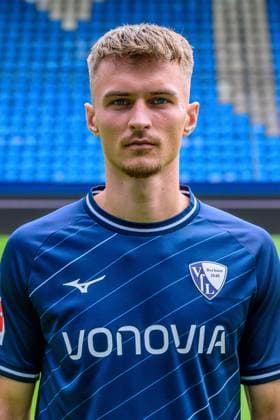 Moritz Roemling VfL Bochum 1 BL, portrait date 2023 2024 Bochum Vonovia Ruhrstadion North Rhine Westphalia Germany Team2