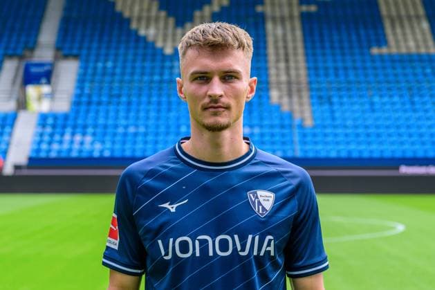 Moritz Roemling VfL Bochum 1 BL, portrait date 2023 2024 Bochum Vonovia Ruhrstadion North Rhine Westphalia Germany Team2