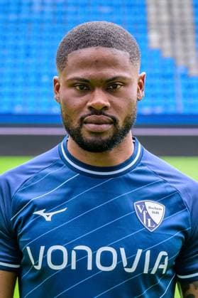 Moritz Broni Kwarteng VfL Bochum 1 BL, Porträttermin 2023 2024 Bochum Vonovia Ruhrstadion North Rhine Westphalia Germany Team2
