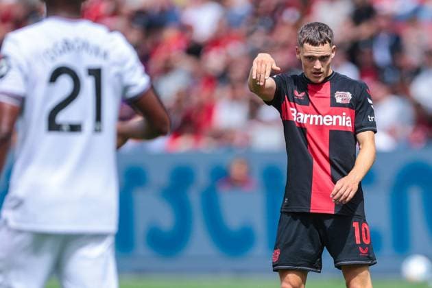 05 08 2023, Football, 2023 2024 season, Test match Bayer 04 Leverkusen West Ham United, Florian Wirtz Bayer 04 Leverkusen , Leverkusen BayArena NRW Germany xRHR PHOTO DEx Copyright: DennisxEwert RHR-FOTOx RHR-FOTO DE