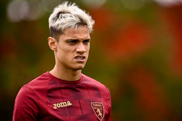 Foto Fabio Ferrari LaPresse 5 Agosto 2023 - Reims, Francia - calcio -ESCLUSIVA TORINO FC-Sessione di allenamento.Nella foto:Samuele Ricci (Torino Fc) August 5, 2023 Reims, France - sport, calcio -EXCLUSIVE TORINO FC-Session training Torino Fc .In the pic:Samuele Ricci (Torino Fc)  Copyright: xFabioxFerrari LaPressex
