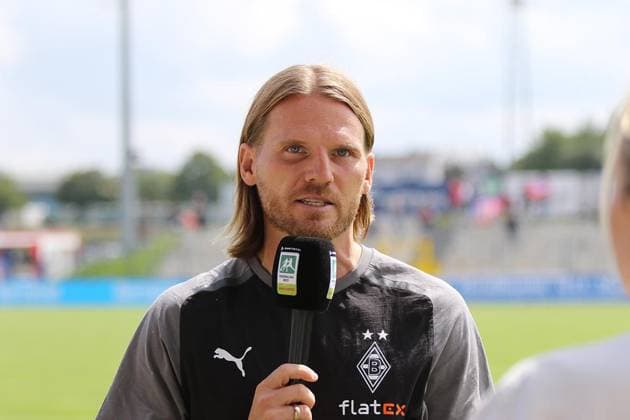 <p>Fussball Regionalliga West 2. Spieltag Wuppertaler SV - Borussia Moenchengladbach U23 IMS Arena Velbert Eugen Polanski im Interview mit Sporttotal Deutschland Velbert Copyright: StefanxRittershaus