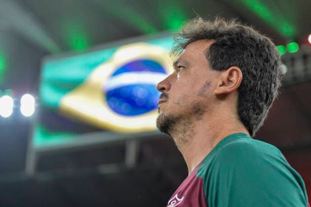 Fluminense x Palmeiras RIO DE JANEIRO, RJ - 05.08.2023: FLUMINENSE X PALMEIRAS - Fernando Diniz (Coach) during Fluminense x Palmeiras held at the Maracanã Stadium for the 18th round of the 2023 Brazilian Championship, Serie A, this Saturday night (05), in Rio de Janeiro, RJ. (Photo: Celso Pupo Fotoarena) x2412205x  CelsoxPupo