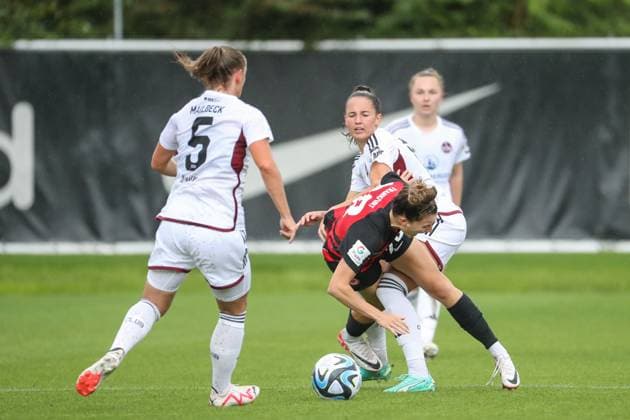 Football, Women, Test match, Eintracht Frankfurt - 1. FC Nürnberg