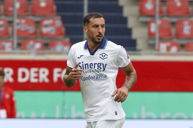 Federico Ceccherini of Hellas Verona FC during FC Heidenheim vs Hellas Verona FC, 11Ã‚Â° Max LIEber Cup, at Voith-Arena of Heidenheim, Germany, on August 05, 2023.  Copyright: xDavidexCasentini IPAxSportx xipax xx 0 IPA_IPA39581554