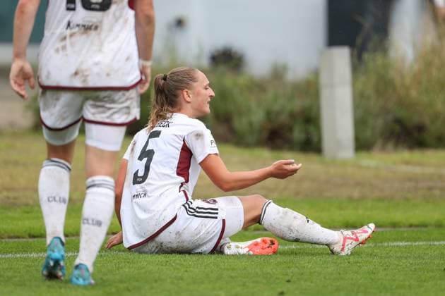 Alina Malbeck 1 FC Nuernberg, 5 , GER, Eintracht Frankfurt vs 1 FC Nuernberg, 1 Women Bundesliga, Test Match, Season 2023 24, 06 08 2023, GER, Eintracht Frankfurt vs 1 FC Nuernberg, 1 Women Bundesliga, Test Match, Season 2023 24, Frankfurt Copyright: xEibner-Pressefoto UlrichxScherbaumx EP_USM