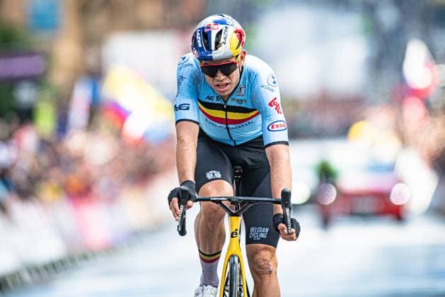 Cycling, Wout van Aert is out for the World Championships and the rest of the season, archive pictures
